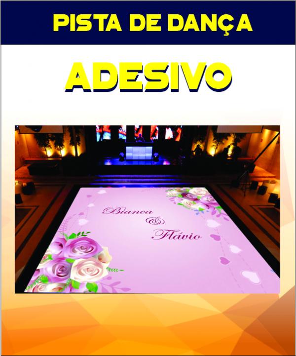 PISTA DE DANÇA ADESIVO